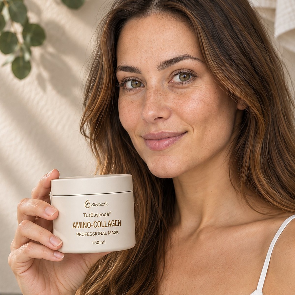 Maska Amino-Collagen 150 ml w dłoni